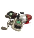  ダイワ Daiwa コスモ COSMO サラマンダー SALAMANDER 3点セット リール シルバーカラー 赤 レッド 釣具 ■GY35