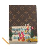 ルイヴィトン LOUIS VUITTON カイエ クレマンス ニューヨークシティ ノートブック モノグラム 茶 ブラウン