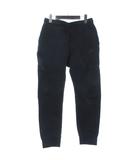 ナイキ NIKE 美品 テックフリースジョガーパンツ 総柄 黒 ブラック S