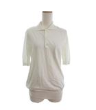 セヤ Seya. ポロシャツ ニットソー 半袖 コットン PV21 白 ホワイト S ■TC