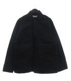 ササフラス SASSAFRAS トランスプラントジャケット コーチ 長袖 ポケット コットン 黒 ブラック