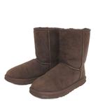 アグ オーストラリア UGG australia ムートンブーツ F26011GM 茶 ブラウン US7 24cm 靴 ■TC