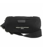 ステラマッカートニー STELLA McCARTNEY ボディバッグ ウエストポーチ ナイロン ロゴ プリント 570173  黒 ブラック 鞄