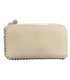 ステラマッカートニー STELLA McCARTNEY 長財布 L字ファスナー 小銭入れ レースアップ チェーン 7P0004 アイボリー ウォレット