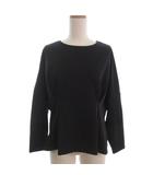 ププラ PUPULA カットソー 長袖 ストレッチ素材 焦げ茶 ダークブラウン 38