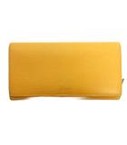 グッチ GUCCI スウィング コンチネンタル ウォレット 長財布 小銭入れ バイカラー 354498・2149 レザー 黄 イエロー 小物