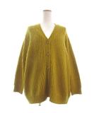ハニーサックルローズ Honeysuckle Rose カーディガン 長袖 黄 イエロー M