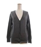ポンポネット pomponette カーディガン 長袖 グレー L ■GY35