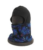 バートン BURTON バラクラバ 花柄 青 ブルー 黒 ブラック ■GY35