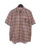 カステルバジャック CASTELBAJAC SPORT チェックシャツ 半袖 ポケット 刺繍 チェック マルチカラー 4