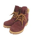ティンバーランド Timberland 6インチプレミアムウォータープルーフブーツ 0A2P6W レースアップ 7 25cm バーガンディー