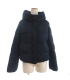 美品 ダウンジャケット 長袖 ダークネイビー M