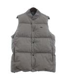 ラコステ LACOSTE ダウンベスト ピケ ロゴ BH101LJ グレー M
