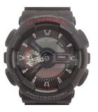 カシオジーショック CASIO G-SHOCK 110 SERIES 腕時計 アナデジ クオーツ GA-110-1AJF 黒 ブラック ウォッチ ジャンク