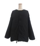 マウジー MOUSSY TENT LINE OVER DOWN ダウンジャケット ノーカラー 長袖 2 黒 ブラック