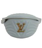 ルイヴィトン LOUIS VUITTON 美品 ニューウェーブ バムバッグ ウエストバッグ FNC◯ M55331 青 ブルー