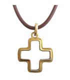 ネックレス ペンダント クロスモチーフ ゴールドカラー アクセサリー