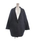 ローリーズファーム LOWRYS FARM ジャケット 長袖 チェック 紺 ネイビー F