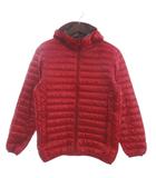 ユニクロ UNIQLO ダウンジャケット 長袖 赤 レッド S ■GY35