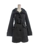 スパイラルガール SPIRALGIRL ファーコート ショート丈 長袖 グレー M ■GY35