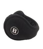 ブリーフィング BRIEFING ゴルフ 美品 イヤーマフ ファー 耳当て 黒 ブラック 小物