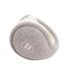 ブリーフィング BRIEFING ゴルフ 美品 イヤーマフ ファー 耳当て グレー 小物