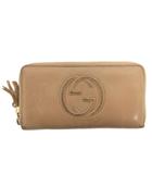 GG ソーホー 長財布 308004 小銭入れ レザー ベージュ ウォレット