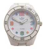 アディダス adidas 腕時計 クオーツ 3針 アナログ ADH2941 白 ホワイト ウォッチ ジャンク ■GY99