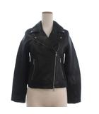 ハレ HARE ライダースジャケット レザー 長袖 ダブル HAL07003AD 黒 ブラック S