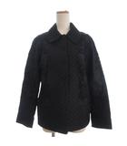 ダブルアールエル RRL キルティングジャケット ブルゾン シルク 刺繍 花柄 黒 ブラック 3