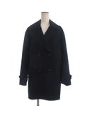 Sマックスマーラ 'S Max Mara Pコート ミドル丈 ウール ダブルボタン 無地 23908601396 紺 ネイビー FR38