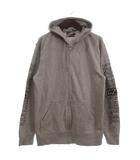 レフラー LEFLAH パーカー スウェット 長袖 裏毛 グレー XL