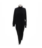6 ROKU BEAUTY&YOUTH B&Y ロク ビューティーアンドユース LOOP TURTLE NECK KNIT ニット ワンピース タートルネック 長袖 ロング 紺 ネイビー 8613-199-0087 /FF