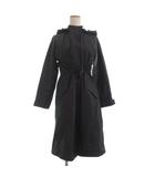 アンタイトル UNTITLED 美品 グログランモッズコート 長袖 153-95302 チャコールグレー 0