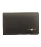  トランスコンチネンツ TRANS CONTINENTS アクシス カードケース パスケース レザー 黒 ブラック 小物 ■GY99