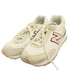 ニューバランス NEW BALANCE スニーカー ローカット WL515CT3 白 ホワイト 24.5cm