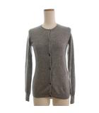 セオリー Theory カーディガン ニット カシミヤ 長袖 クルーネック S グレー