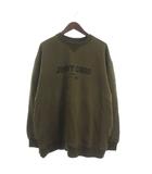 ジミーチュウ JIMMY CHOO スウェット トレーナー 長袖 ロゴプリント 裏毛 J000142171 カーキ L ■OOM