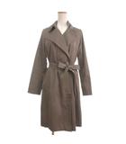 トレンチコート 薄手 ロング 40 ベージュ