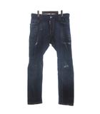 ディースクエアード DSQUARED2 TIDY BIKER JEAN デニムパンツ ジーンズ ダメージ加工 S74LB0714 S30342 青 ブルー 48