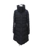マックスマーラ ウィークエンドライン MAX MARA WEEKEND LINE 中綿コート ミドル丈 スタンドカラー 42 濃紺 ダークネイビー /JS