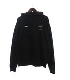 エフシーレアルブリストル F.C.Real Bristol FCRB HOOD LOGO TEAM SWEAT HOODIE スウェット パーカー プルオーバー 長袖 裏毛 プリント FCRB-240078 黒 ブラック XL
