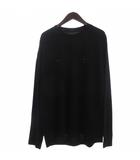 エフシーレアルブリストル F.C.Real Bristol FCRB 美品 WOOL BLEND AUTHENTIC TOP Tシャツ カットソー 長袖 FCRB-252066 黒 ブラック XL