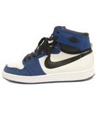 ナイキ NIKE AIR JORDAN 1 KO STORM BLUE スニーカー ハイカット DO5047-401 青 白 ブルー ホワイト 26.5cm