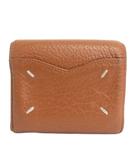 マルタンマルジェラ 11 Martin Margiela 11 コンパクトウォレット 財布 三つ折り レザー S56UI0136 茶 ブラウン
