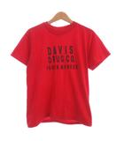 ヘインズ Hanes Tシャツ カットソー 半袖 プリント 赤 レッド L