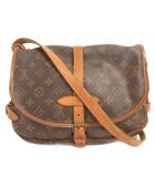ルイヴィトン LOUIS VUITTON ソミュール30 モノグラム ショルダーバッグ 斜めがけ M42256 茶 ブラウン