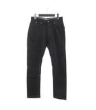 DWELLER 5P JEANS COW LEATHER レザーパンツ ロング ジッパーフライ NN-P2910 黒 ブラック 0