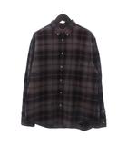 シュプリーム SUPREME Plaid Flannel Shirt フランネルシャツ ボタンダウン 長袖 チェック コットン 赤 灰色 レッド グレー M