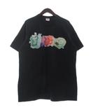 シュプリーム SUPREME Watercolor Tee Tシャツ カットソー 半袖 コットン 黒 ブラック M